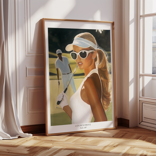 Golden drive - Print