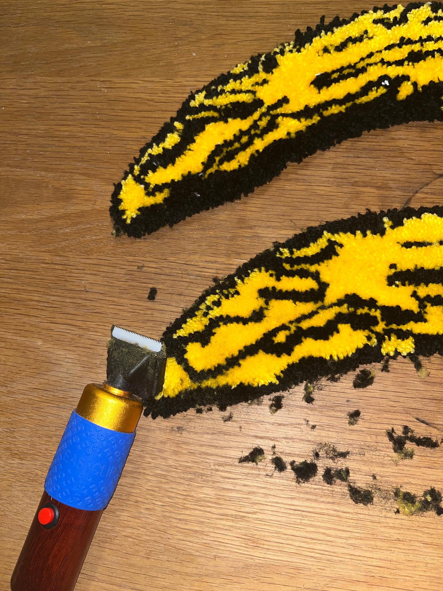 Banana Rug - Yellow