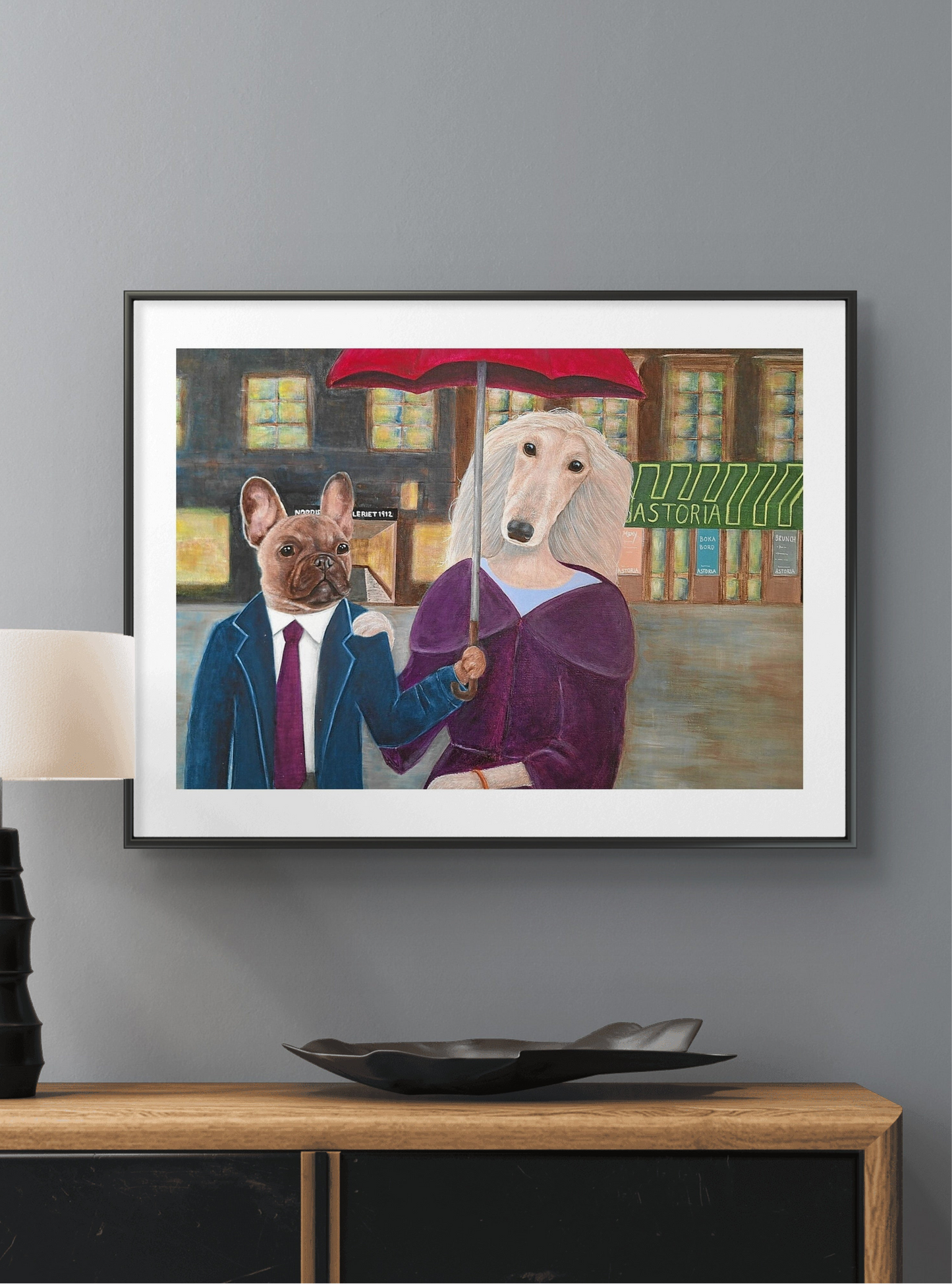 Under Paraplyet, Fine art-prints