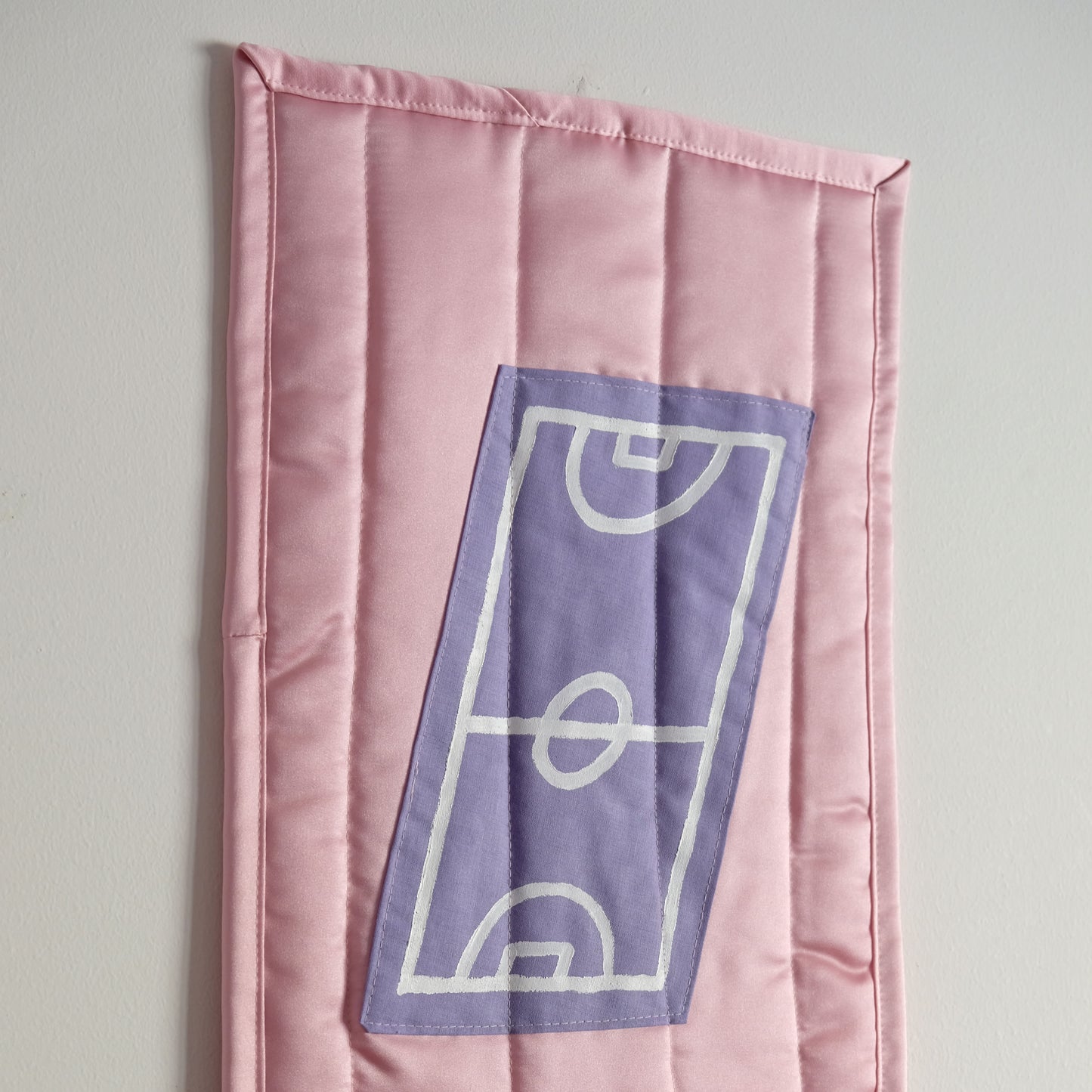 Italic handball court - Textile quilt