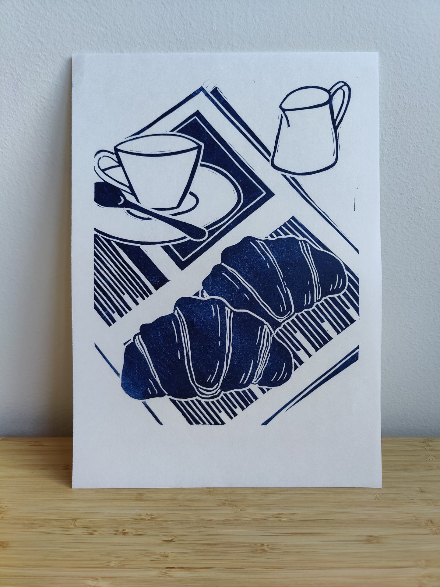 Morning Coffee Linoleumprint