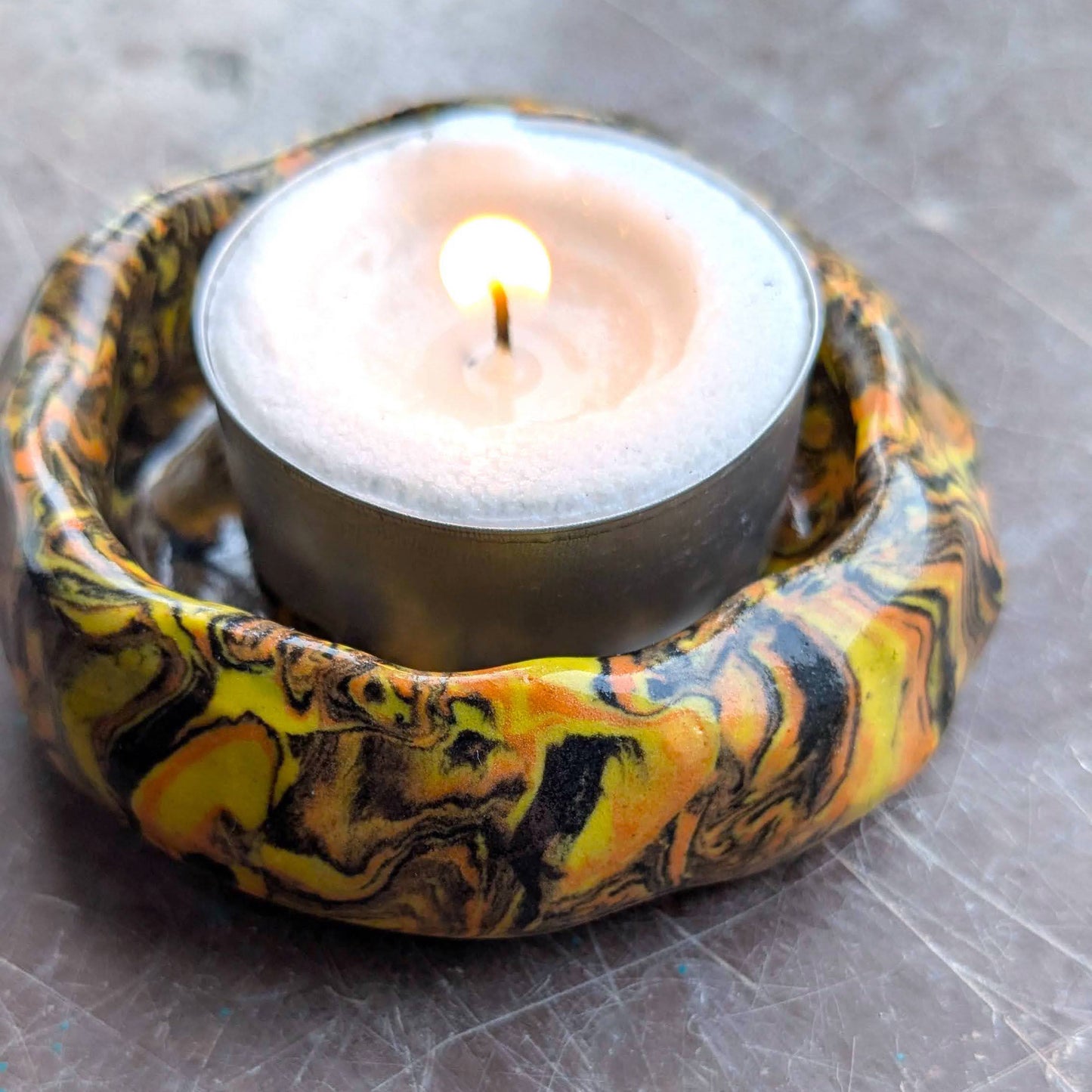candle holder/bowl MULTI