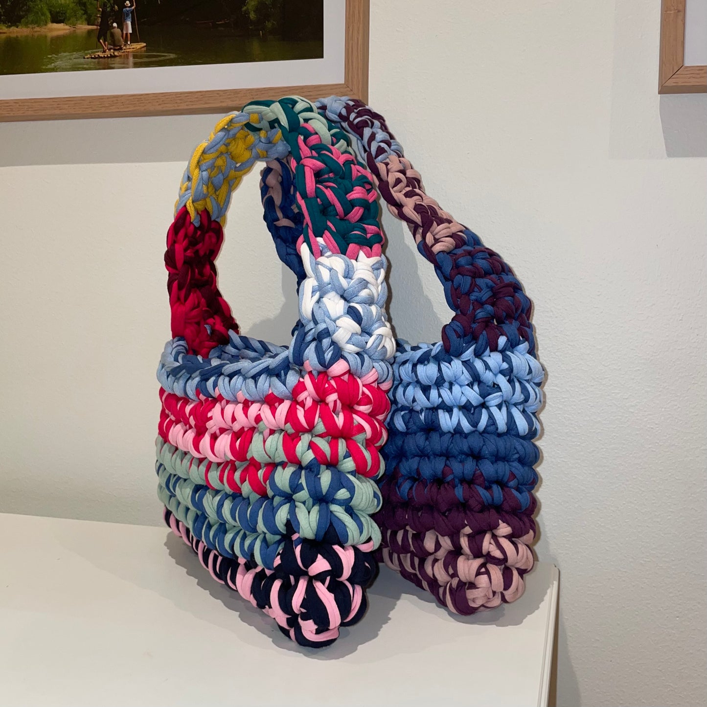 Shoulder bag Eleonora - Blue