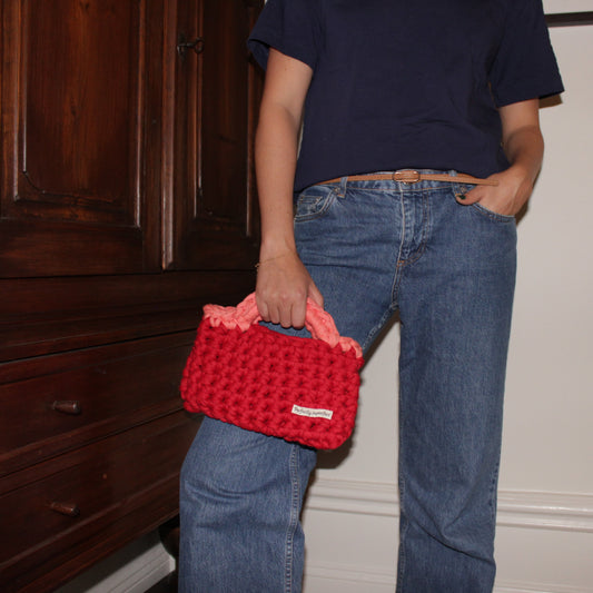 Hand bag Elin - Red