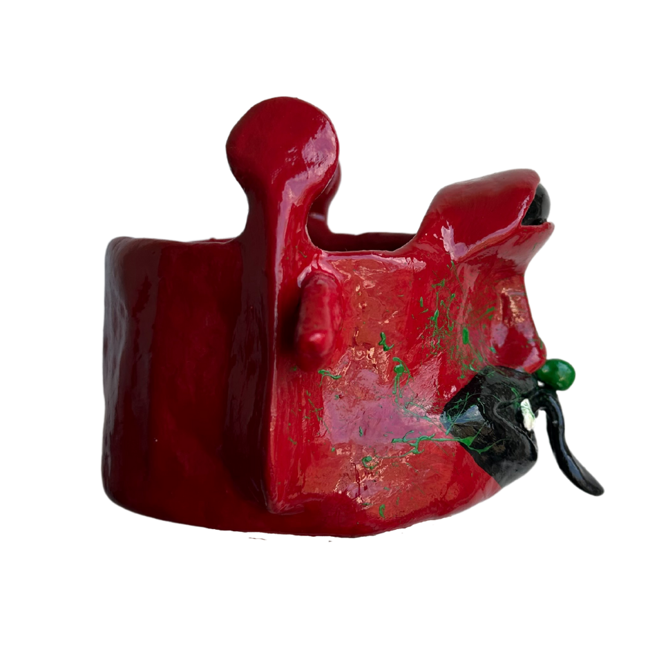 Shy Lucifer Sculpture