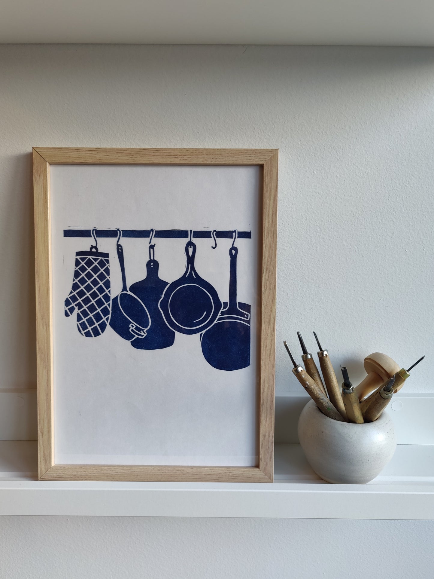 Kitchen Linoleumprint