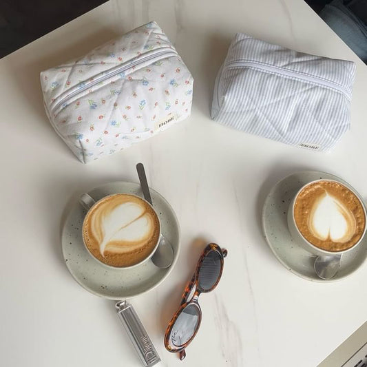 Upcycled Makeup bag - Siena