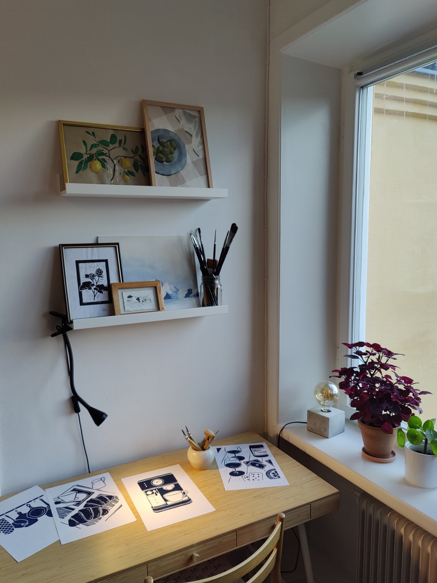 Kitchen Linoleumprint