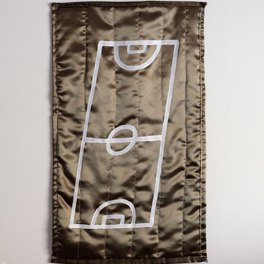 Italic handball court - Textile quilt