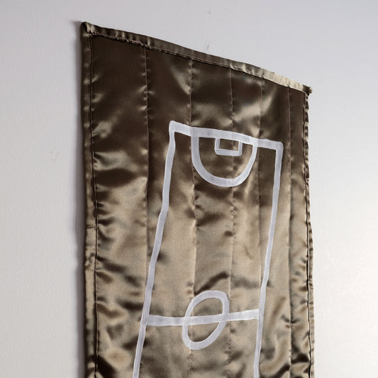 Italic handball court - Textile quilt