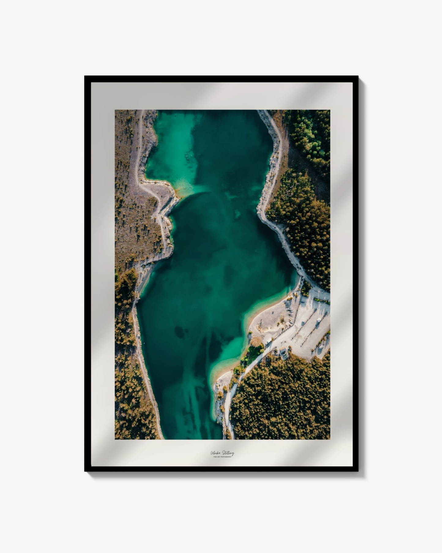 Blå Lagunen III Print