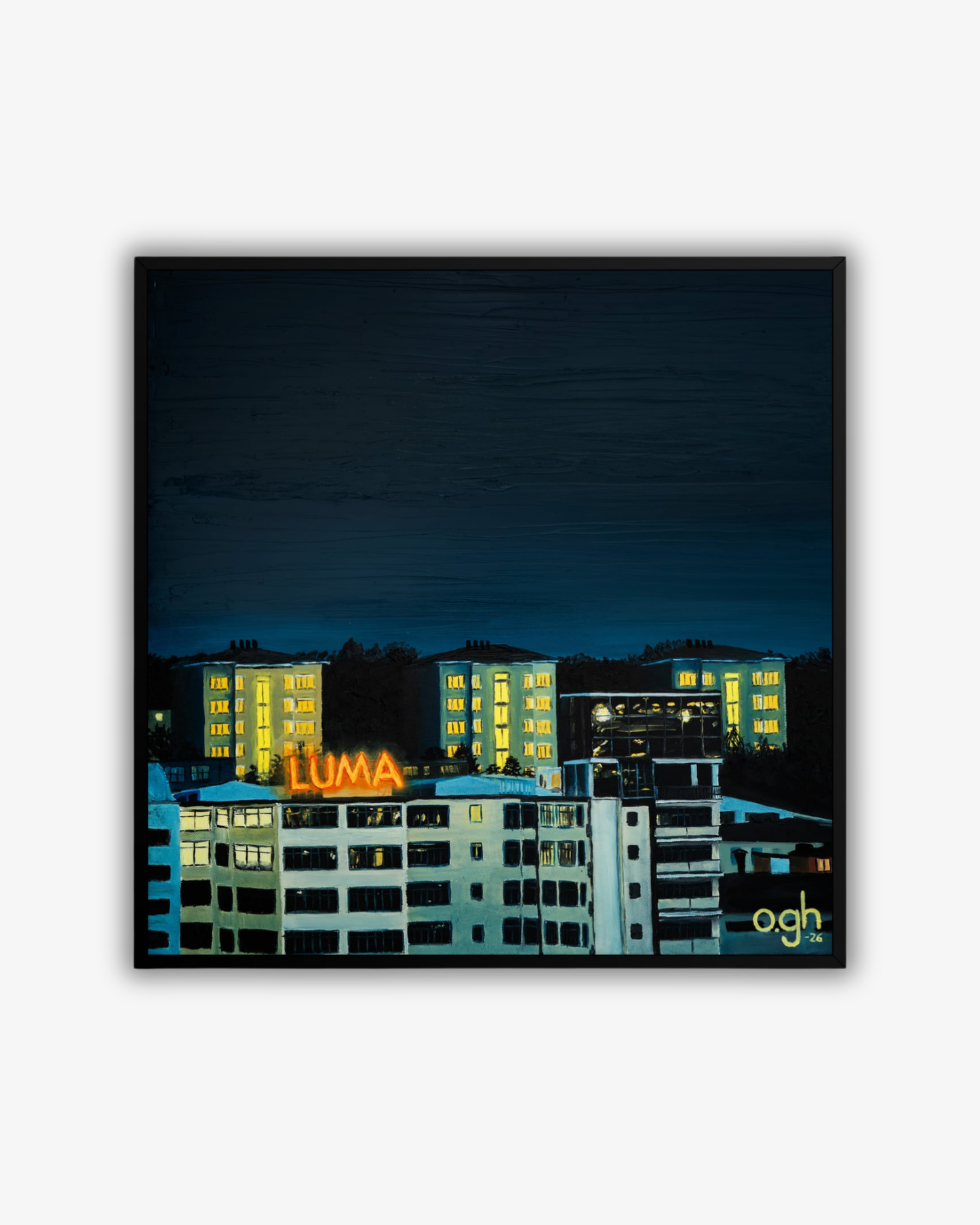 Luma II – Olie på lærred, Original