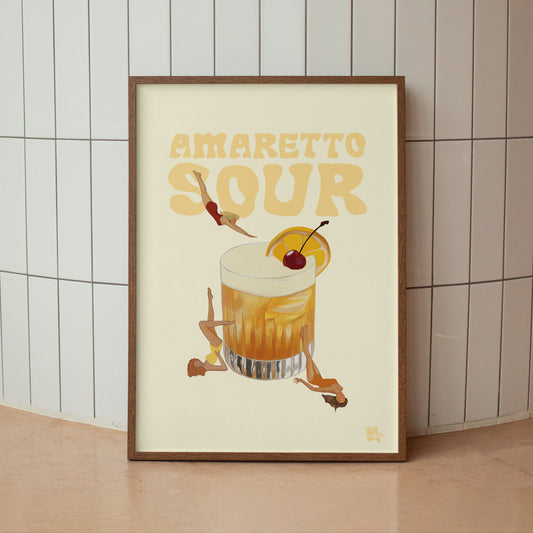 Amaretto Sour - Poster