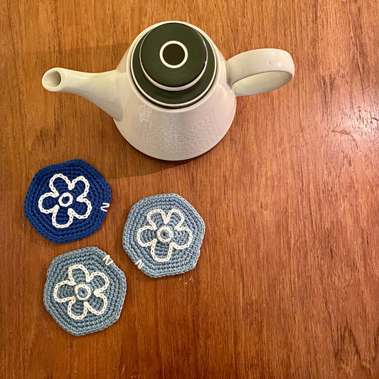 Coaster - Flower (Package of 4 coasters)