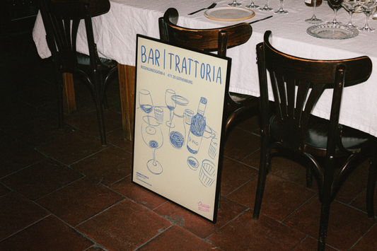DINNER AT CHICCA - POSTER
