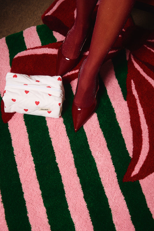 Bow WOW – Tufted Christmas tree rug