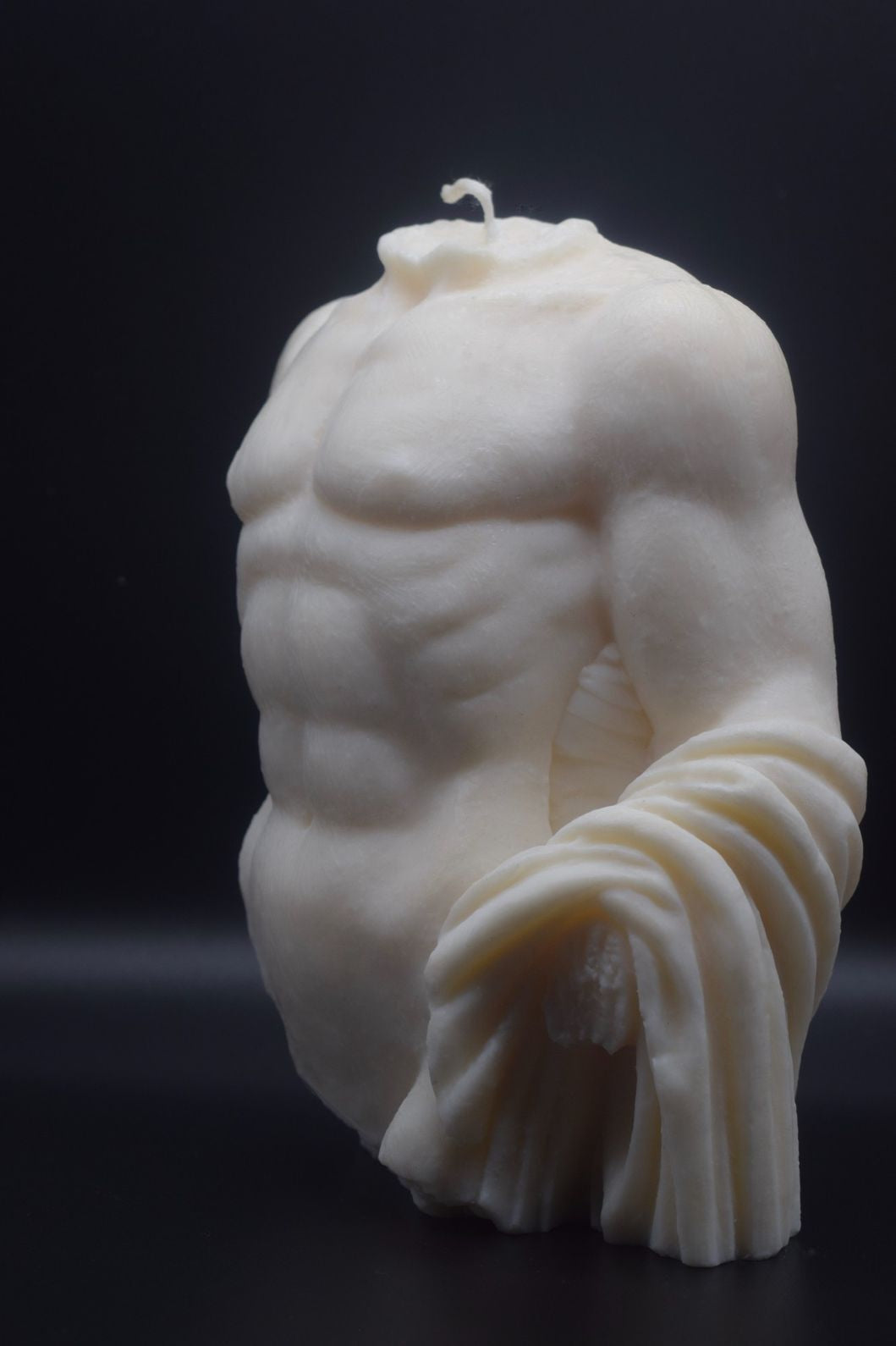 Roman Torso Candle