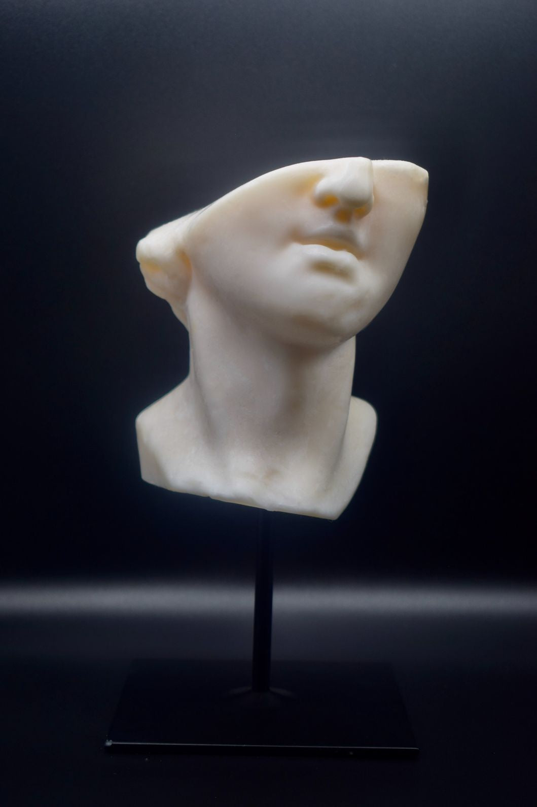 Hellenistic Head of Youth Sculpture