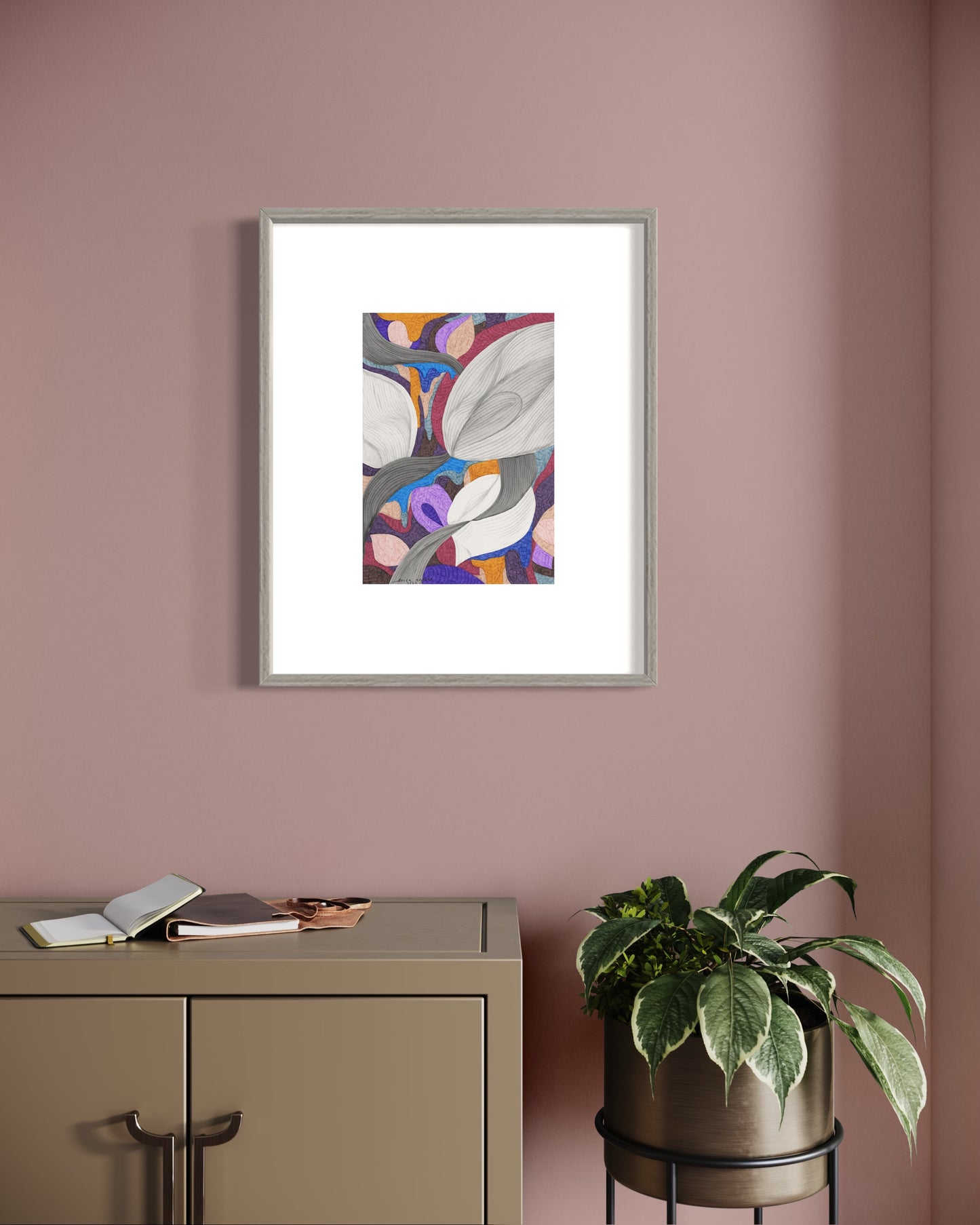 ”Flowers connect” - Original