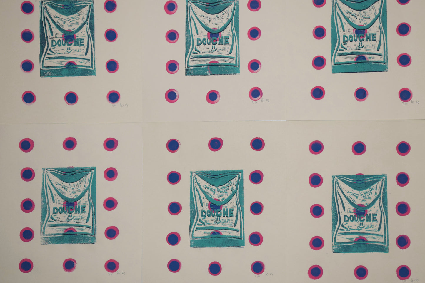 Douchebag circle Limited Edition Print