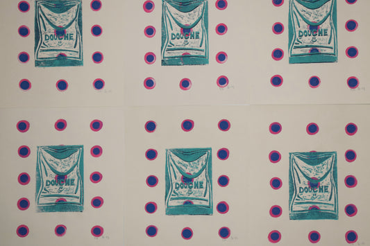 Douchebag circle Limited Edition Print