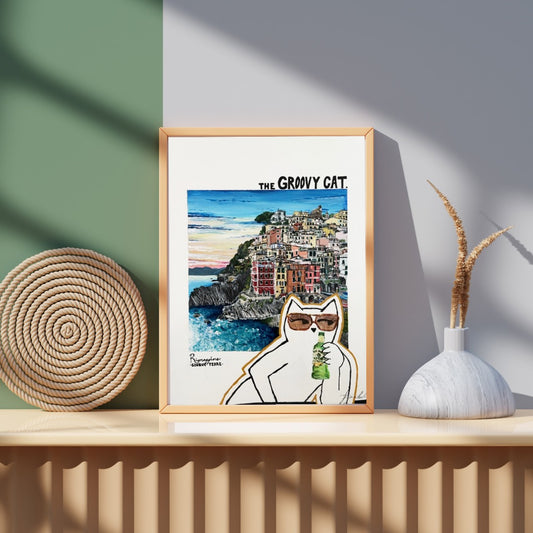 Groovy Riomaggiore - Poster