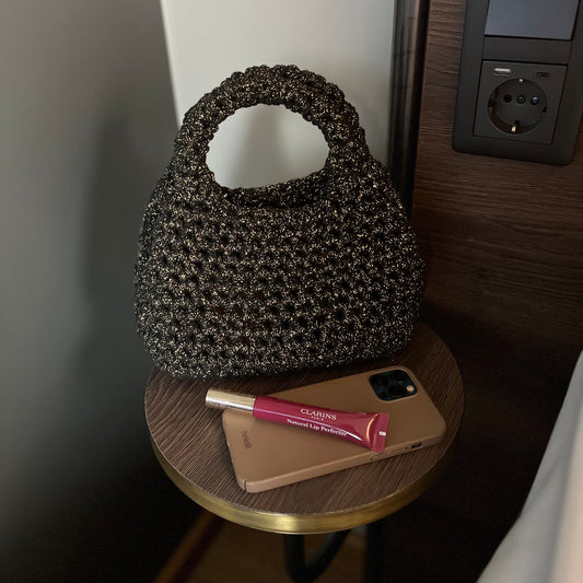 Cocktail bag Black Gold