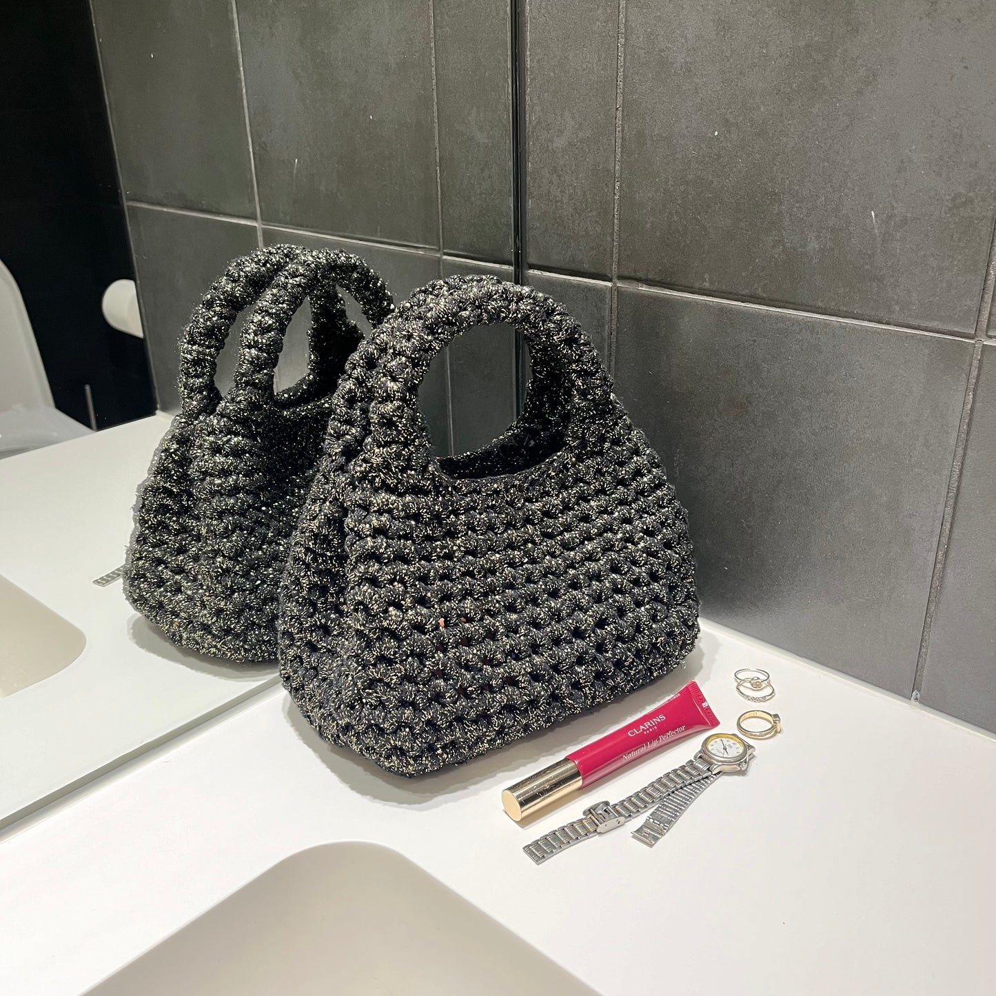 Cocktail bag Black Gold