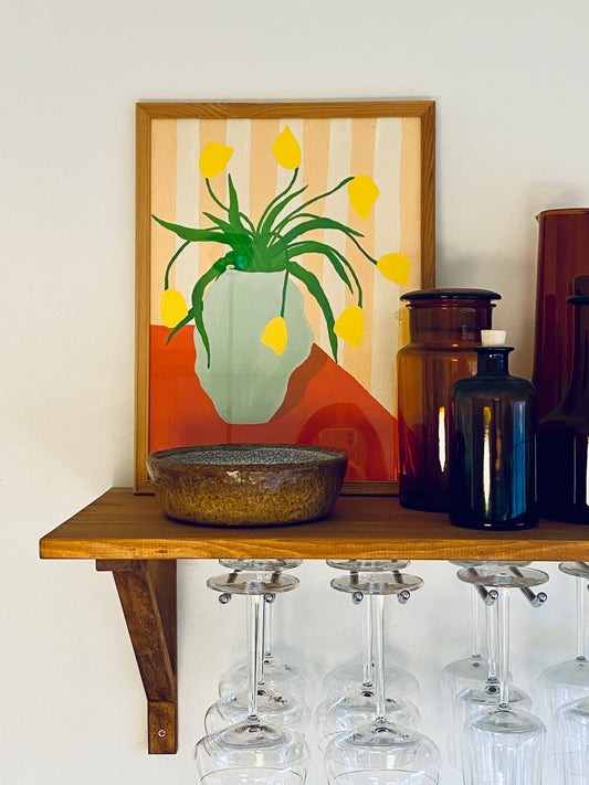 Yellow tulips - 02 Original