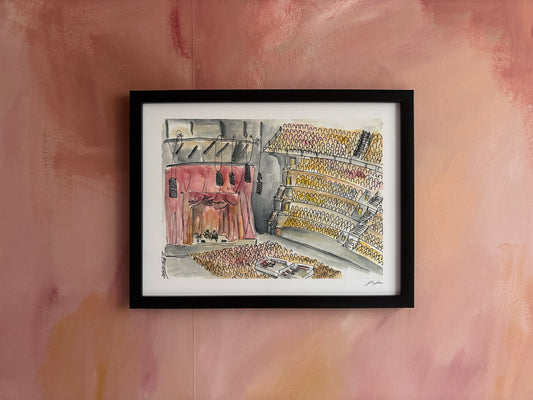 Bob Dylan concert Print