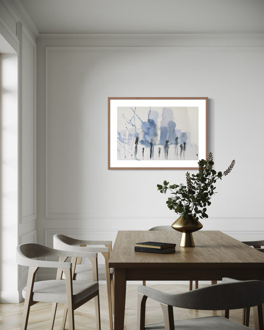 Stadssiluett - Poster