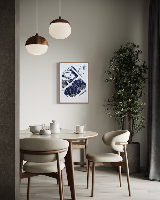 Morning Coffee Linoleumprint