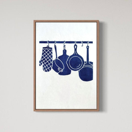 Kitchen Linoleumprint