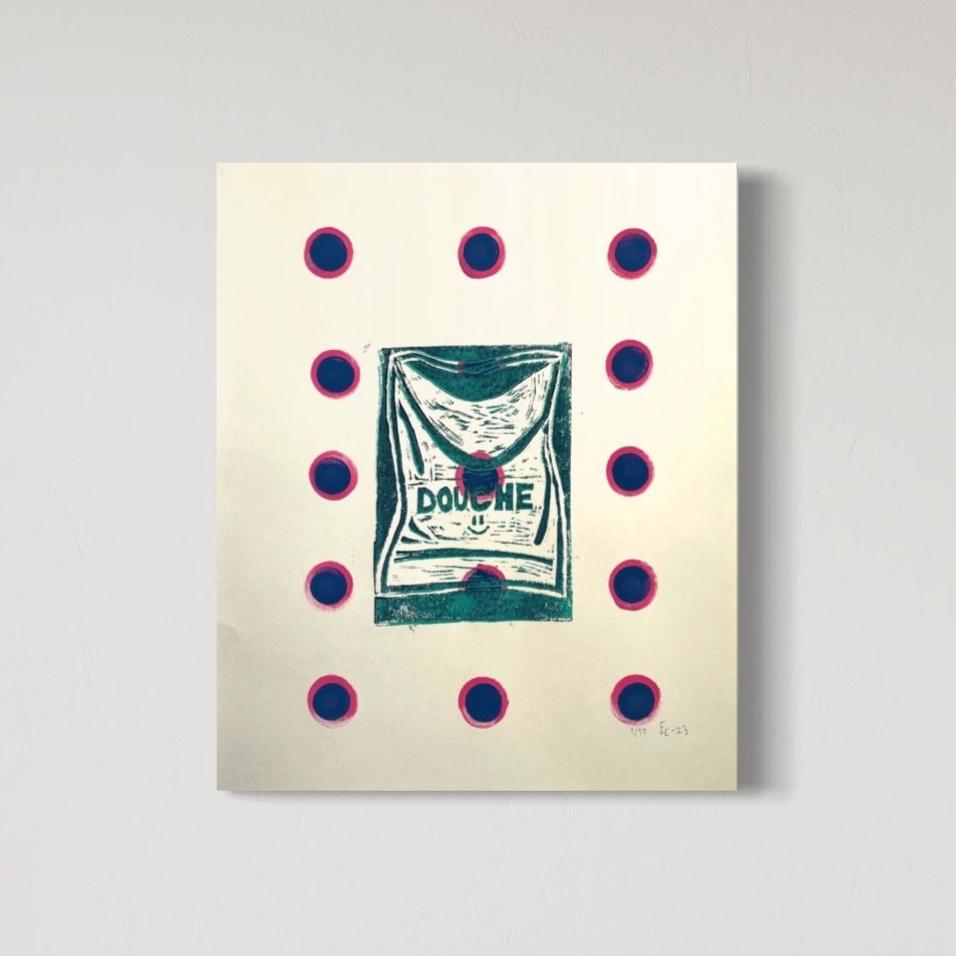 Douchebag circle Limited Edition Print