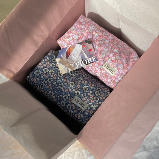 Upcycled makeup bag - Monterossa