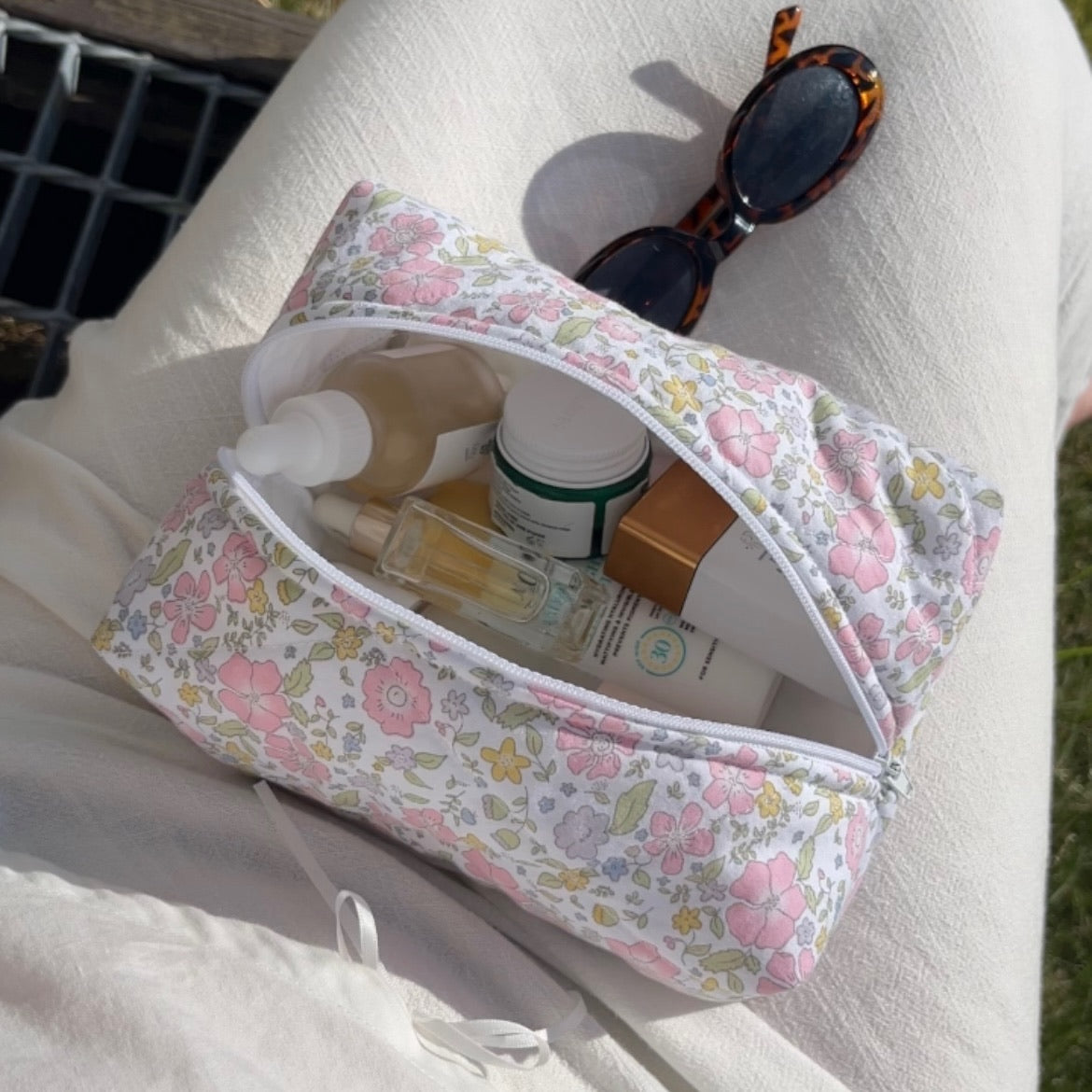 Upcycled Makeup bag - Loano