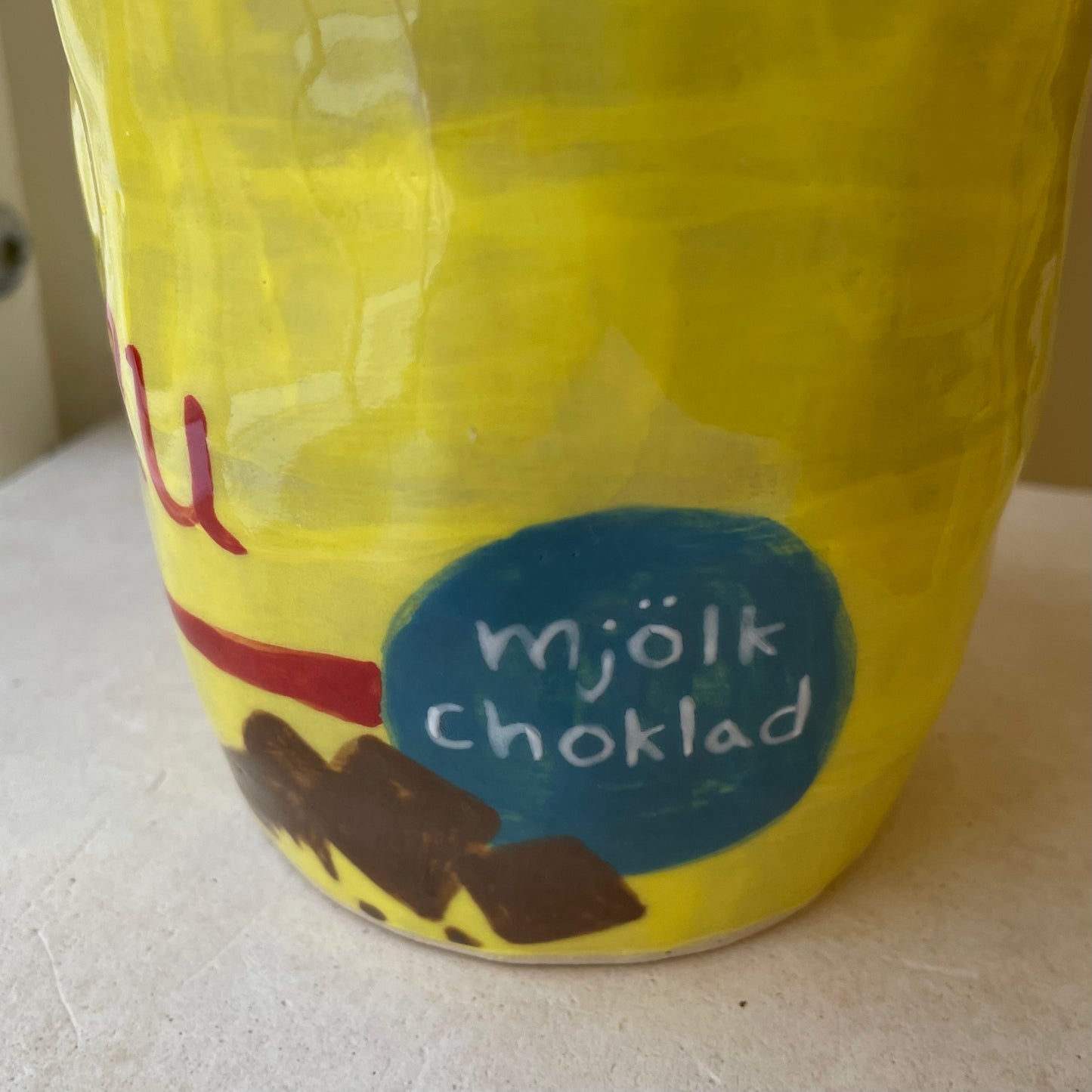 VASE MARABOU