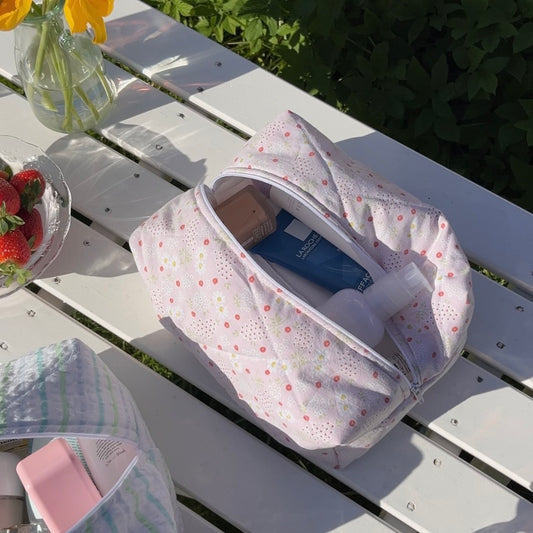 Upcycled Makeup bag - Portofino