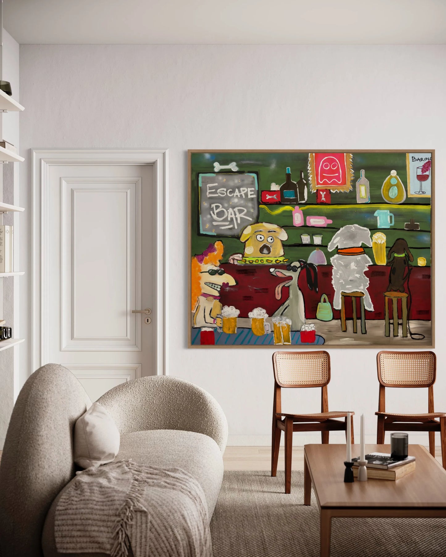 Escape Bar Fine Art Print