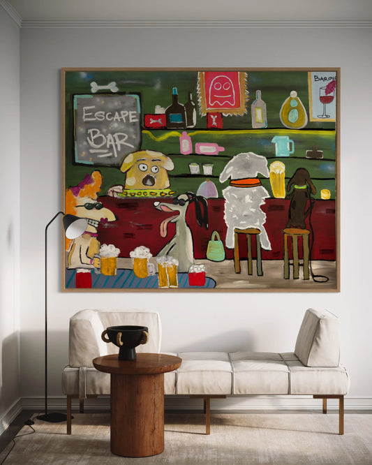 Escape Bar Fine Art Print