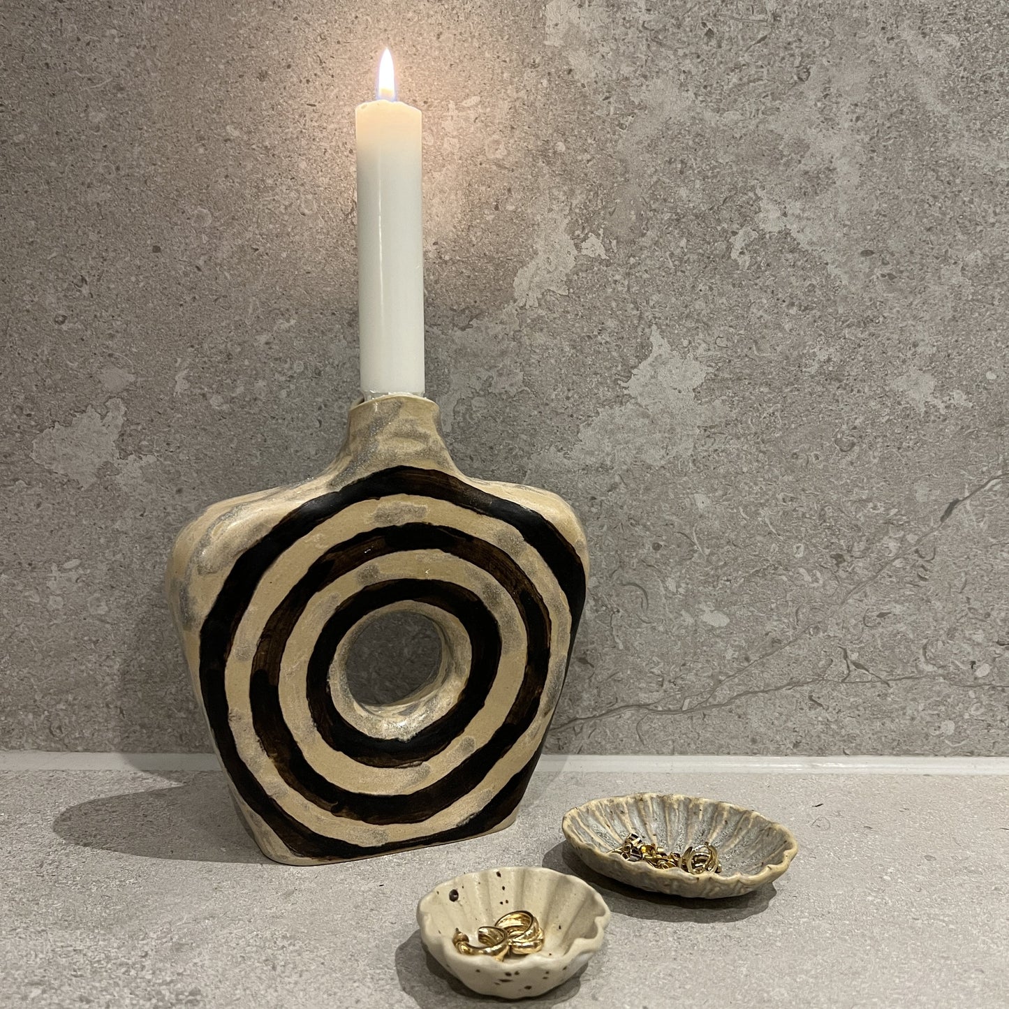 Peephole Vase / Candle Holder