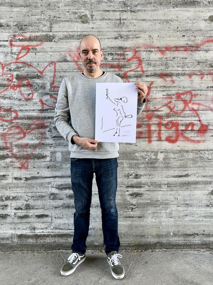 Flanörskan Poster