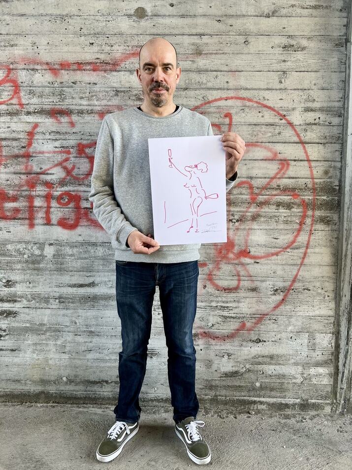 Flanörskan Poster