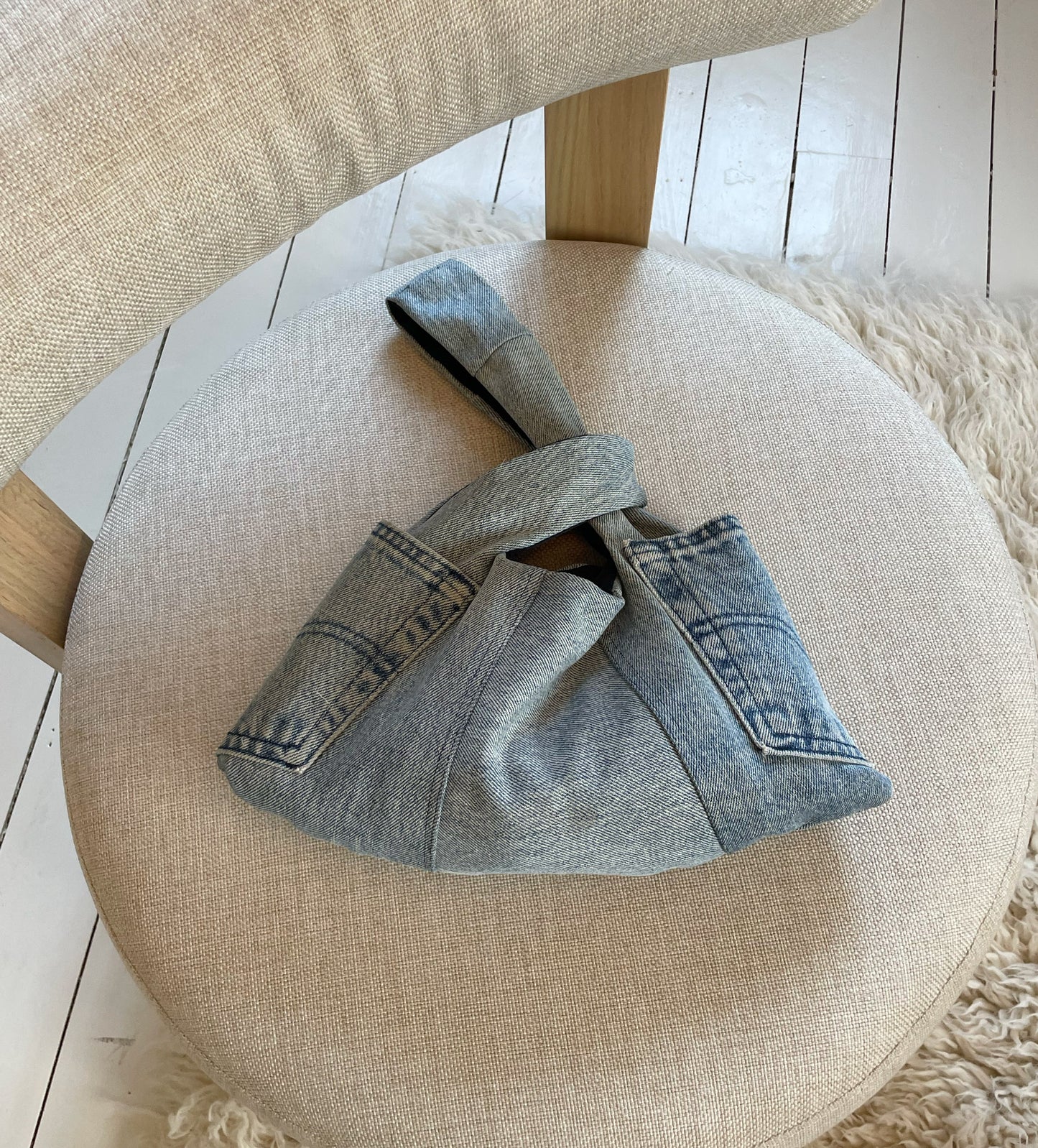 Vintage jeans bag