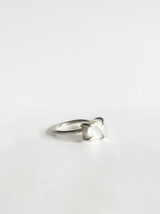 Freshwater-pearl Ring (Made to order)