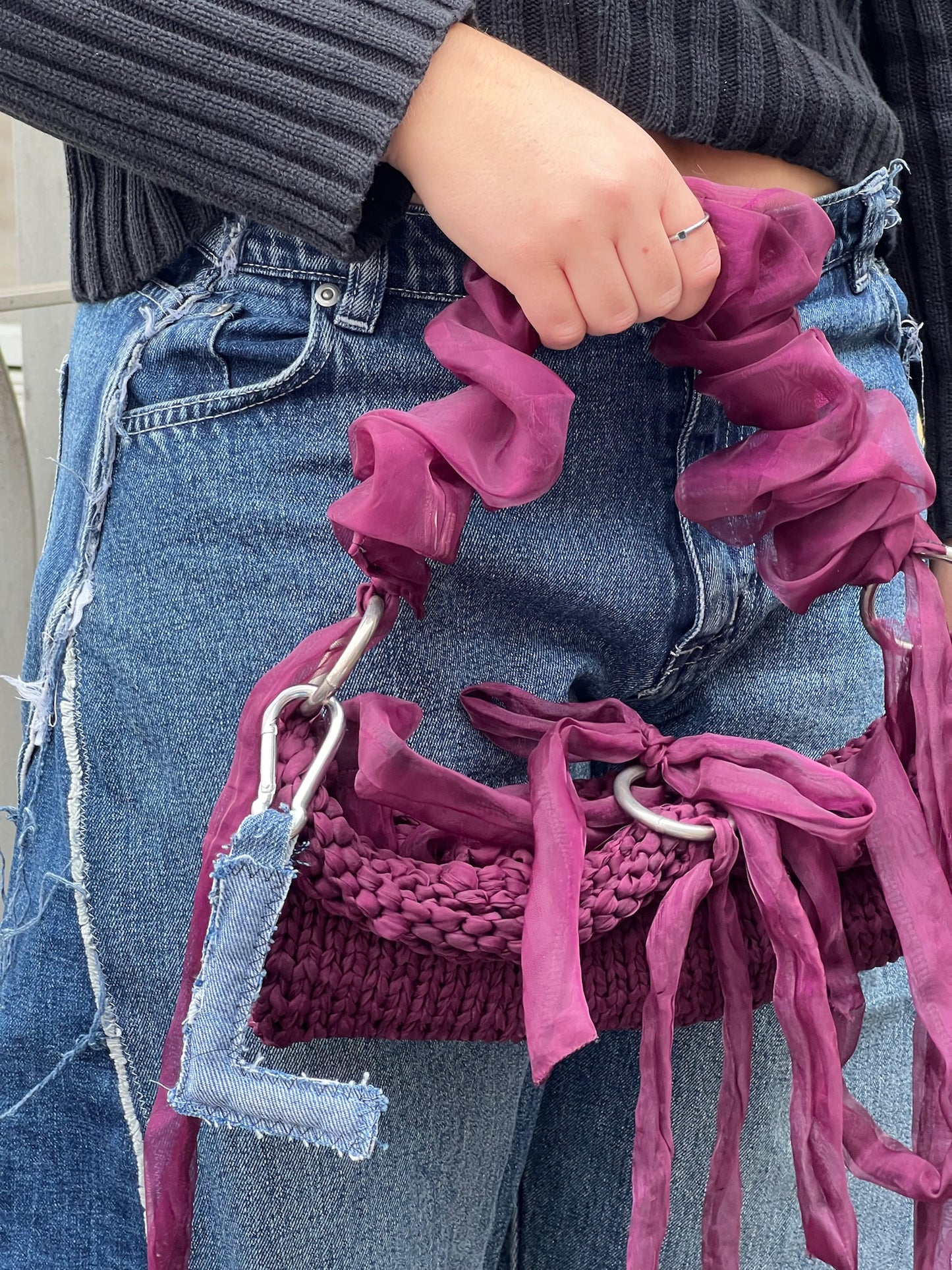 KEYCHAIN L - DENIM