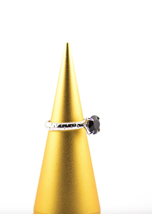 Léclaw Ring Black Agate
