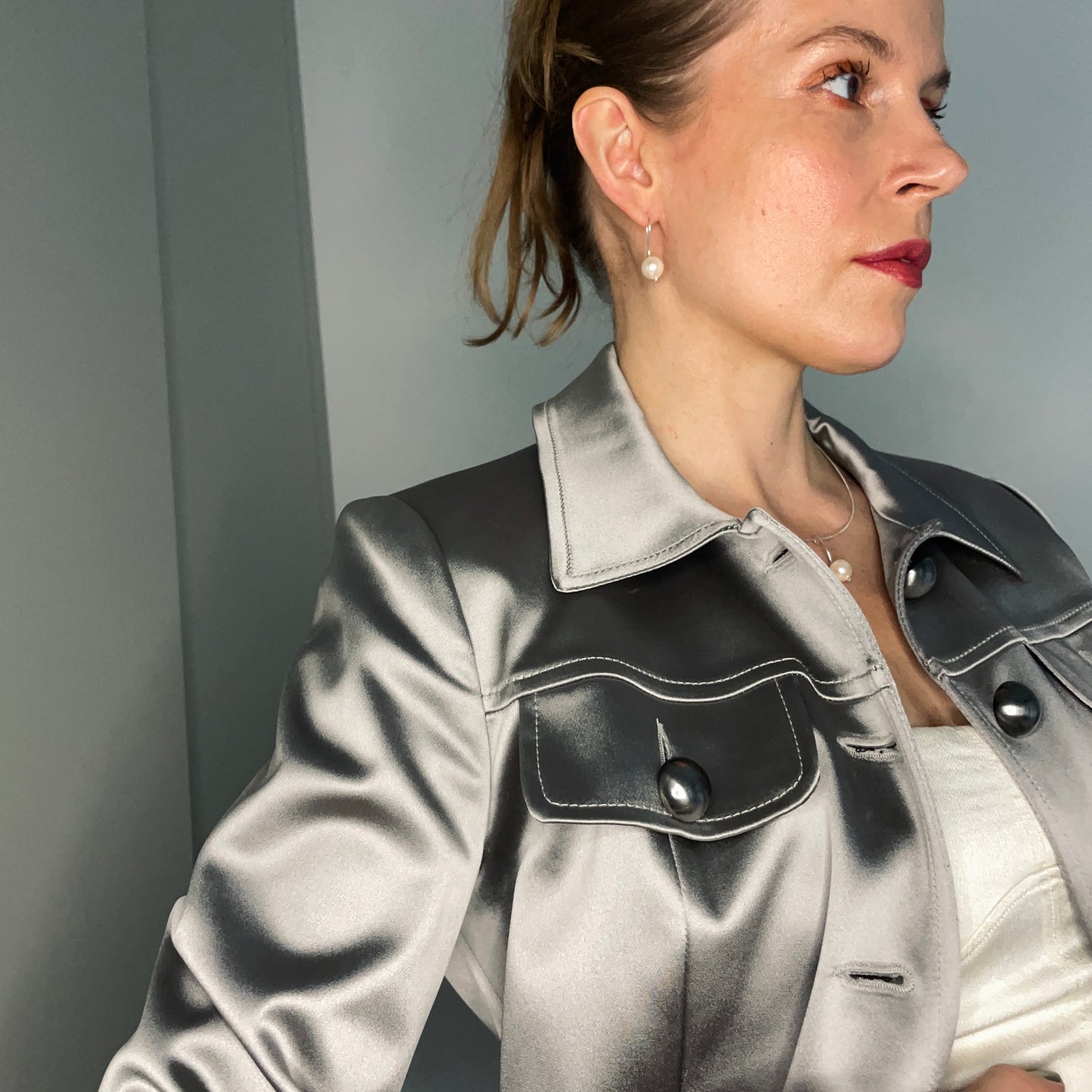 MOTHER OF PEARL - EARRINGS