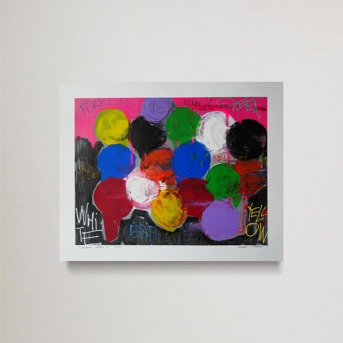 "Chromatic Collision II" original