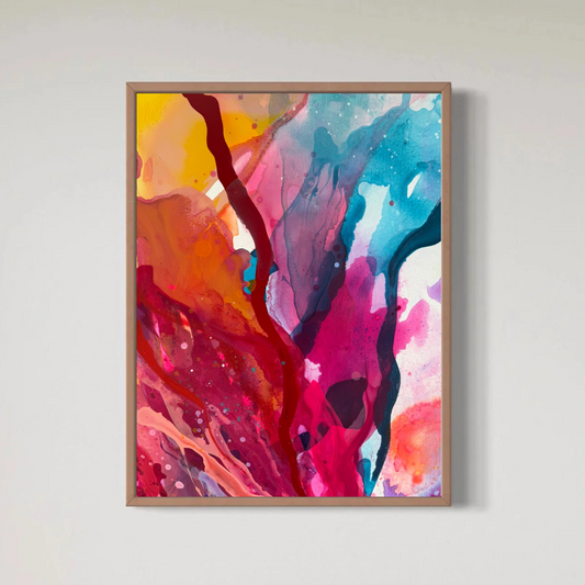 BE BOLD - BE COLOURFUL Poster